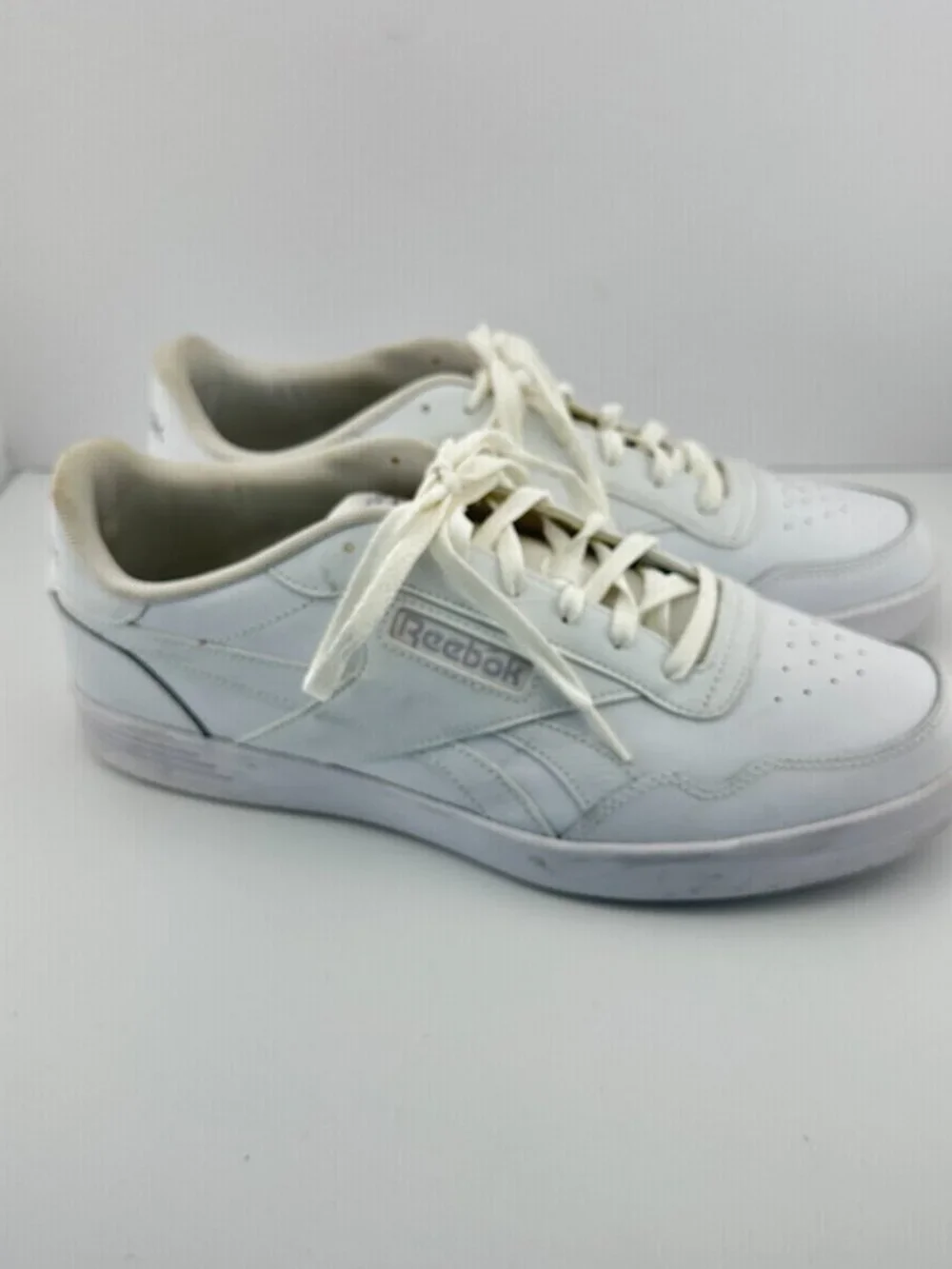 REEBOK COURT ADVANCE WHITE MEMORYTECH ORTHOLITE MEN'S SNEAKERS SIZE 13